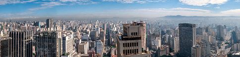 Panorama města Sao Paulo