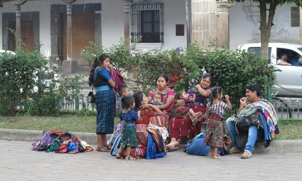 Místní obyvatelé - Guatemala