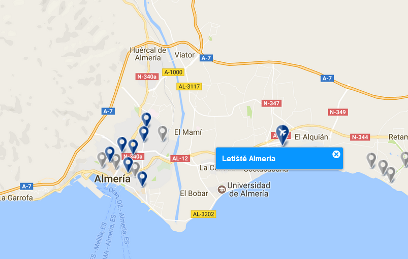 Almeria - hotely