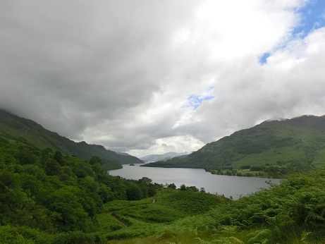 Loch Lomond, pohled z WHW