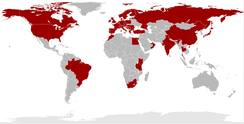 Mapa, www.radicestujeme.eu