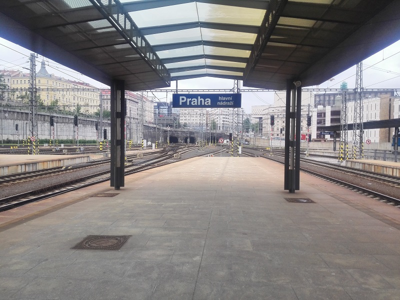 Hlavní nádraží v Praze