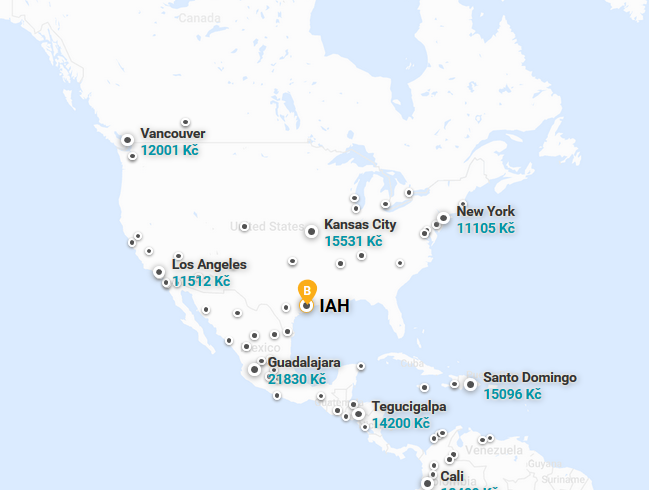 Houston mapa