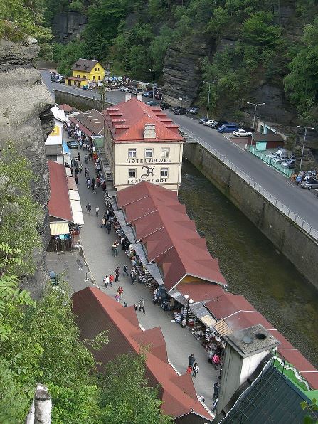 Kamenice v Hřensku