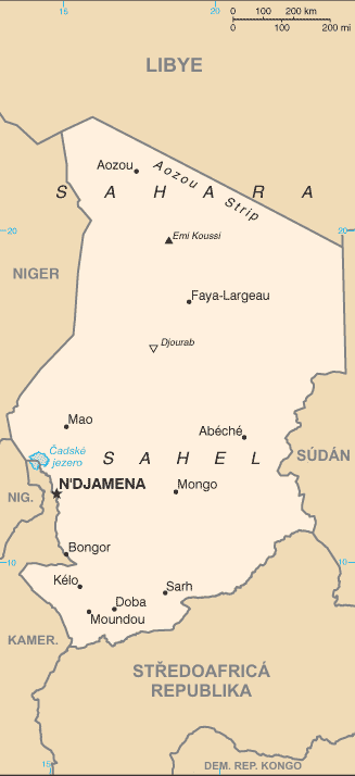 Kde leží Čad | Rádi cestujeme | nejen levné letenky, ubytování, zimní ...