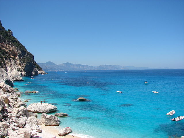 Sardinské pláže