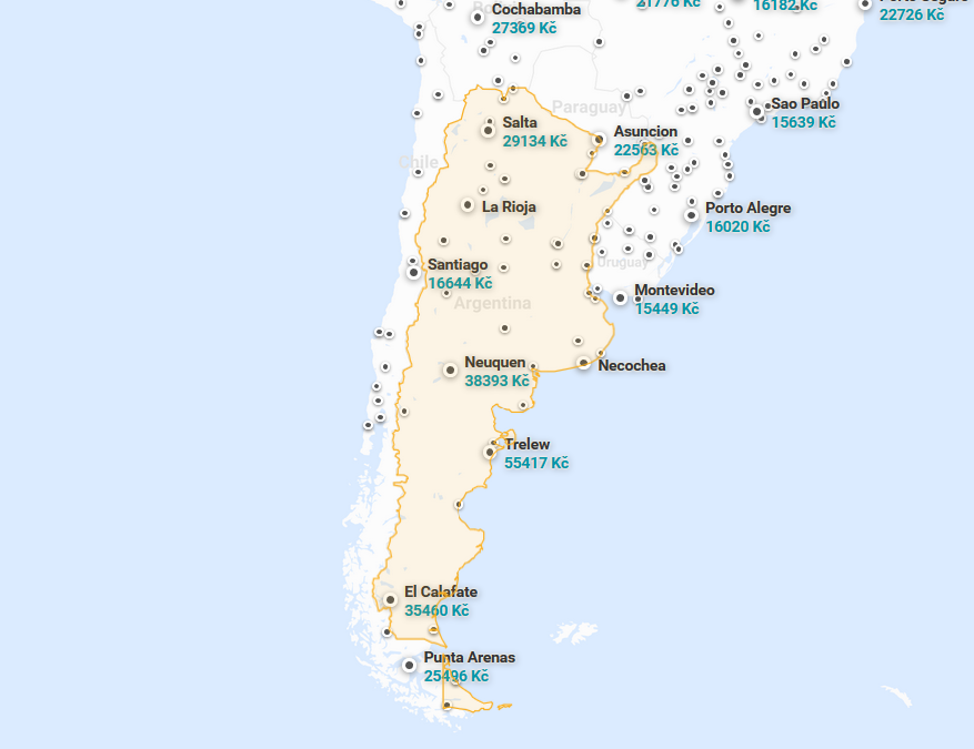 Argentina - mapa