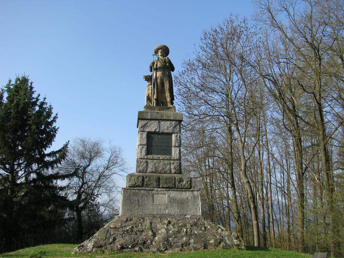 Pomník Koziny, www.radicestujeme.eu