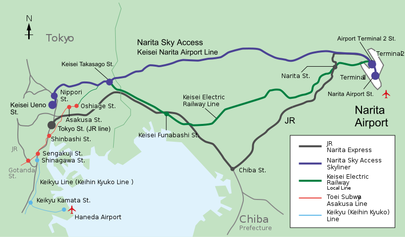 Mezinárodní letiště Narita (NRT) v Tokiu | Rádi cestujeme ...