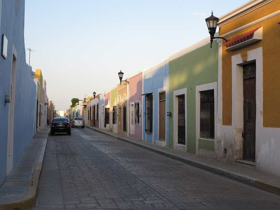 Uličky v centru Campeche