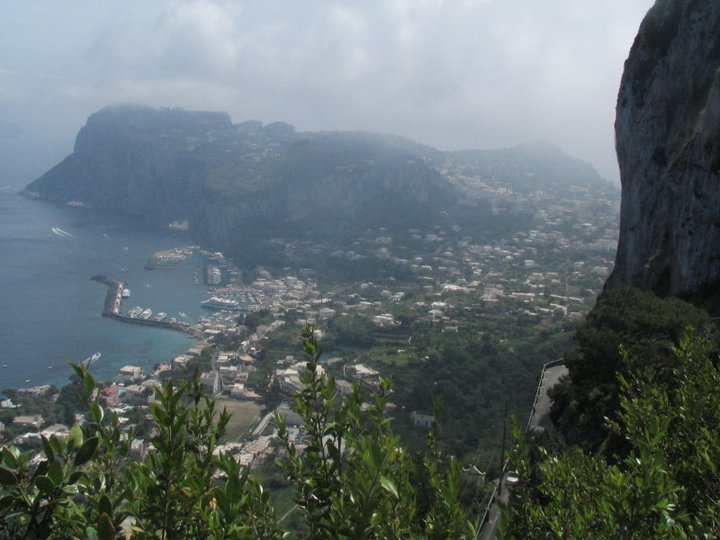 pohled na Capri