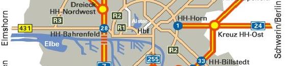 Mapa - Hamburg