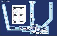 Mapa - letiště