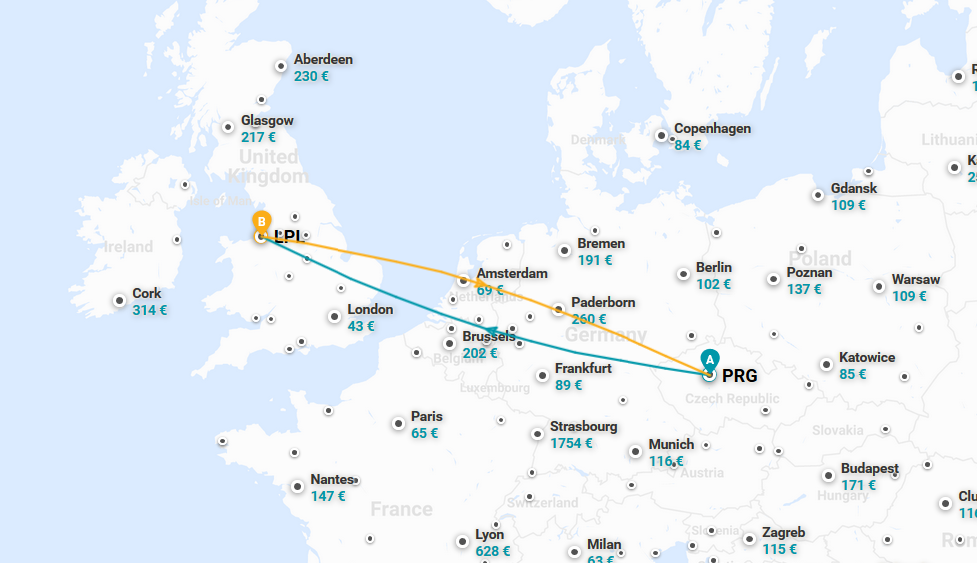 Na otočku do Liverpoolu z Prahy za 1 506 Kč