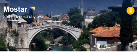 Mostar - ubytování