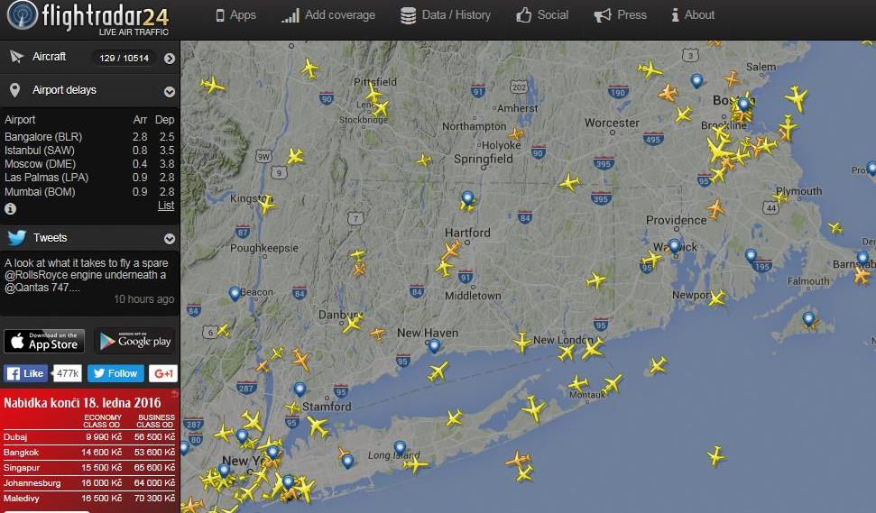 FlightRadar24, 