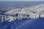 Ilustrační foto, levné letenky, lyžování, špičák, šumava, skipasy