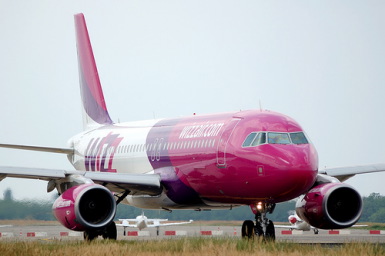 Letadlo Wizzair, ilustrační obrázek